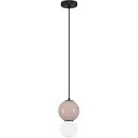 Lyora Suspension Noesis Ø 15cm brun moka avec blanc