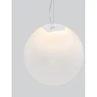 Lyora Suspension blanche Bolita ampoule Ø 40cm
