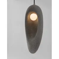 Lyora Suspension naturelle Tempus gris 48cm