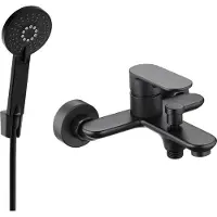 Mexen Milo R40 mitigeur bain avec accessoires, noir (7133R40-70)