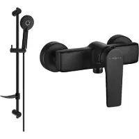 Mexen Robinet de douche Lynx DF40 avec accessoires, noir (74594DF40-70)