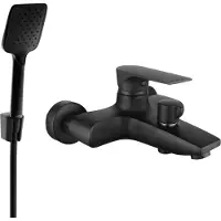 Mexen Axel R62 Mélangeur bain avec accessoires, noir (7383R62-70)