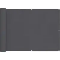 vidaXL Brise-vue pour balcon anthracite 75 x 200 cm