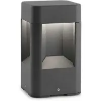Faro Lampe de socle LED NAYA 8W 3000K IP54 gris foncé