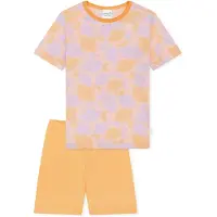 Schiesser Pyjama ' Kids Nightwear ' lilas / orange / pêche