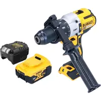 DeWalt DCD 996 D1 Perceuse-visseuse à percussion sans fil 18 V 95 Nm Brushless + 1x batterie 2,0 Ah + chargeur