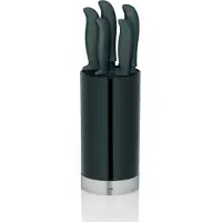 kela Set de couteaux de cuisine 5 pcs dans un support Acid noir KL-11287