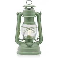 Feuerhand Baby Special 276 Vert Sauge, 276-LED-SG, lampe tempête à LED