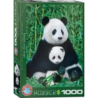 Eurographics Puzzle La Famille Panda - 1000 pièces