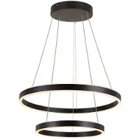 SLV One LED Lampe suspendue Double Phase Up&Down noir