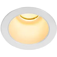 SLV Horn Magna LED encastré blanc rond Ø7,8 cm 7,7W 3000K blanc chaud