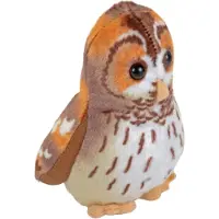 Wild republic Peluche Chouette Hulotte Avec Son 18 Cm