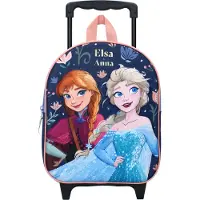 Disney Frozen Sac à dos 3D Frozen II Great Escapes aussi tractable comme trolley Blue One Size