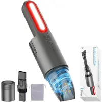 Nuvance - Aspirateur de Voiture - 6000Pa - Aspirateur à Main sans Fil - Rechargeable par USB - Aspirateur de Main - Aspirateur de Voiture - Ramasse-miettes - Ramasse-miettes