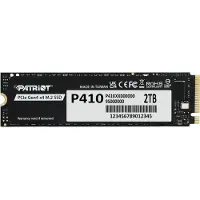 Patriot Memory SSD M.2 NVMe - - P410 - 2 To - PCIe Gen4 x4 - 5 000/4 500 Mo/s