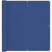 vidaXL Brise-vue pour balcon Bleu 110 x 800 cm Tissu Oxford