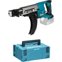 Makita Visseuse à plaques de plâtre 18V DFR550ZJ 55mm en coffret (vendu sans batterie)
