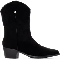 Xti pour femme. 14430701-NEGRO Bottes 144307 noires (41), 3 à 5 cm, Fermeture éclair, Casuel