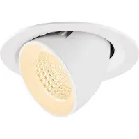 SLV Spot encastré Numinos Gimble M blanc 2700K - 55 deg