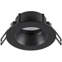SLV Anneau de montage New Tria 68 IP65 rond noir - sans raccord