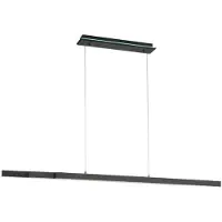 Paul Neuhaus LED Suspension Q-ARIAN Lampe à suspension avec caisson de plafond éclairé, CCT RGB Anthracite Salle à manger, cuisine 2569-13