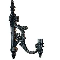 Ks Verlichting Support mural nostalgique Diana anthracite