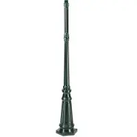 Ks Verlichting Nostalgic mast Kreta E85A étendu - vert