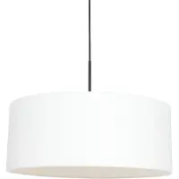 Steinhauer Lampe suspendue Sparkled Ø 50cm lin blanc