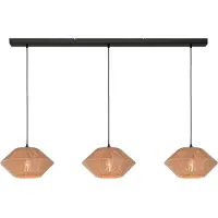 Masterlight Lampe pendante de table à manger Bicono 3x Ø35cm