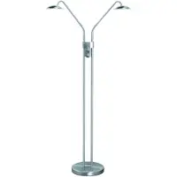 Highlight Lampe de lecture Jupiter nickel Ø 25.5cm double