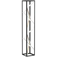 Stars of Light Lampadaire design Penela noir avec de l'or