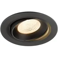 SLV Spot encastré Numinos Move L noir 2700K - 55 deg