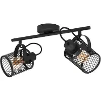 Eglo Plafonnier Dellow 1 Noir 2-Le plus léger