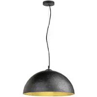 SLV Suspension Forchini 50 noir avec or Ø 50cm