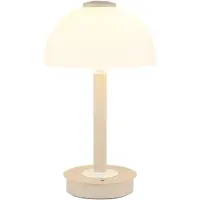 Globo Lampe de table moderne Uldin brun sable