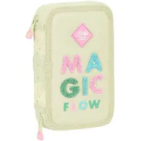 Big Buy Cooking Safta Double Trousse à crayons Beige Homme Beige One Size