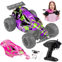 Overmax voiture télécommandée X-Clash 20 km/h, 2 accus, portée 100m (2 bodykits)