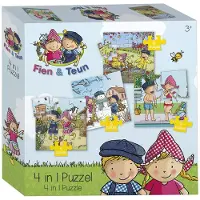 Fien & Teun Puzzle 4in1