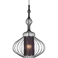 Lyora Lampe à main avec tissu Abi Ø 41 cm