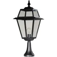 Franssen Lampadaire Jardin Perla Noir