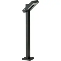 Albert Éclairage de chemin réglable Strunc 90cm noir