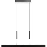 HerzBlut Lampe suspendue Leonora 85 cm - charbon de chêne
