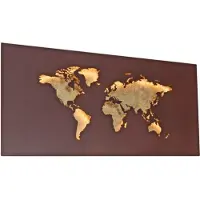 Paul Neuhaus Applique Map brun rouille