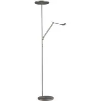 Masterlight Lampadaire Denia 2 avec lampe de lecture