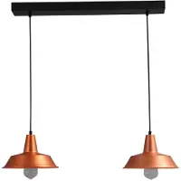 Masterlight Lampe de salle à manger Industria 2x25