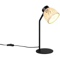 TRIO Casalum R56091032 Laurent E14 Lampe de table noir mat
