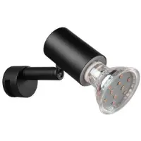TRIO Lampe miroir Lorenzo noir