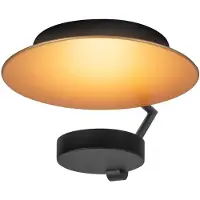 Highlight Plafonnier design Goldy noir Ø 25cm