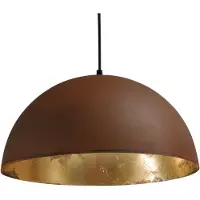 Masterlight Lampe à suspension Industria Rust Gold 40