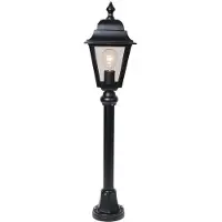Franssen Classic terrace lamp Quadrana 78cm black